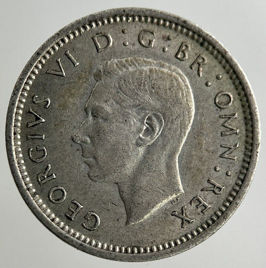 1938 George VI Threepence Silver Coin | Fine Collectable Grade