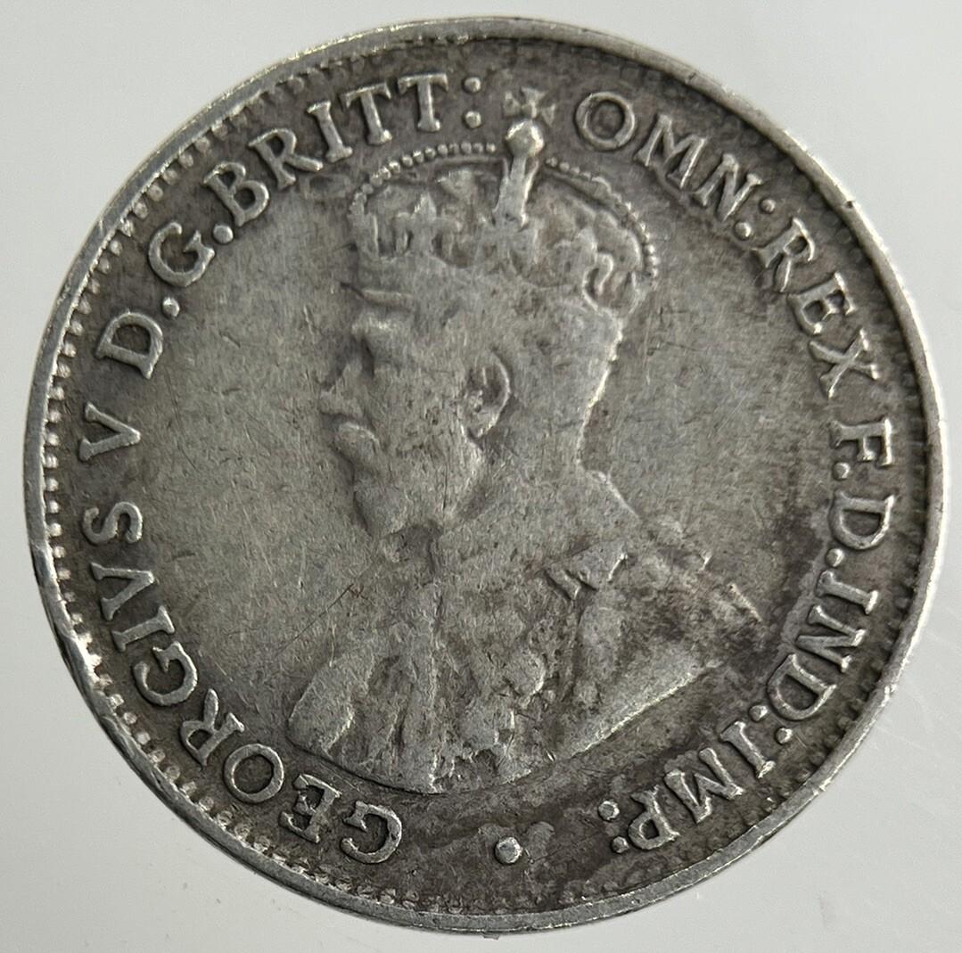 1926 Australia Threepence Silver Coin | Fine Collectable Grade