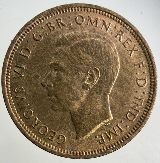 1938 George VI Half-Penny Coin | Very High Grade