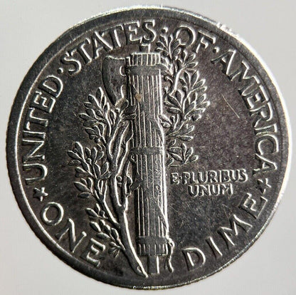 1938 US USA Mercury Dime Silver Coin | Collectable Grade | a4084
