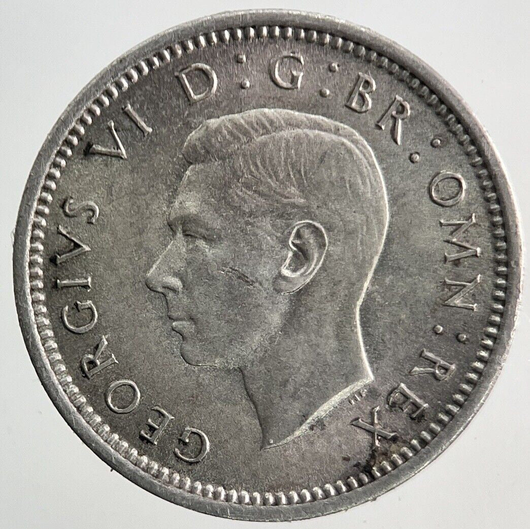 1938 George VI Threepence Silver Coin | Very High Grade