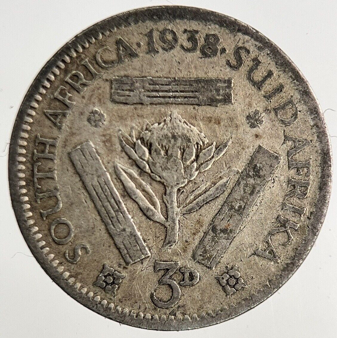 1938 South Africa Threepence Silver Coin | Collectable Grade