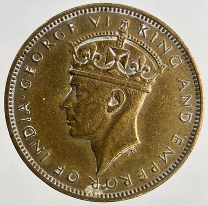 1938 Jamaica One Penny Coin | Fine Collectable Grade