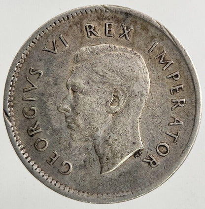 1938 South Africa Threepence Silver Coin | Very High Grade