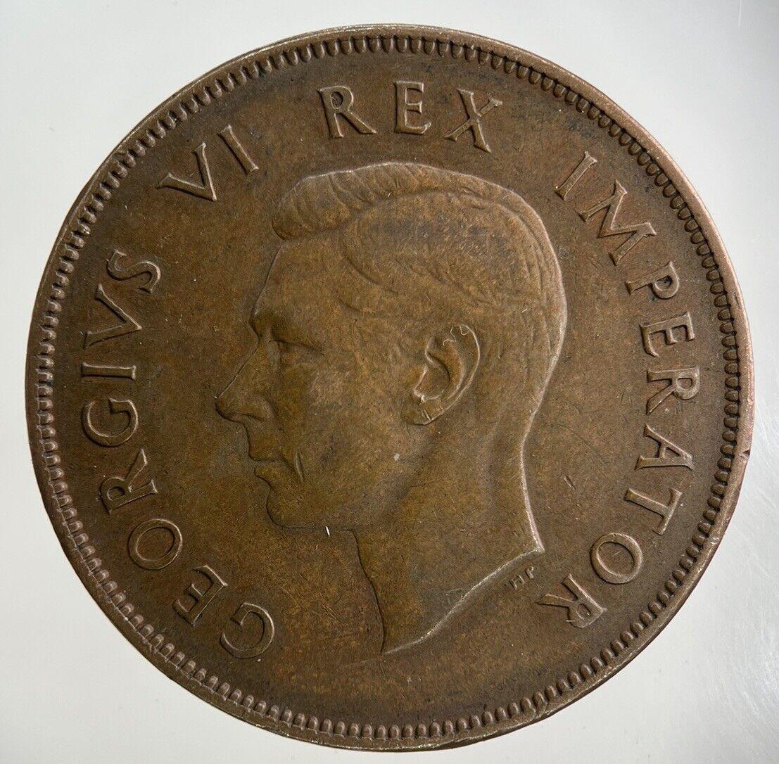 1938 South Africa One Penny Coin | Fine Collectable Grade