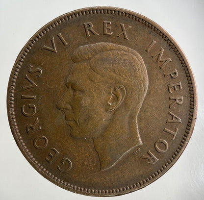 1938 South Africa One Penny Coin | Fine Collectable Grade