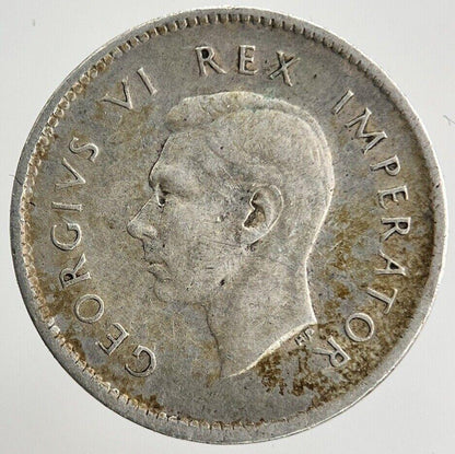 1938 South Africa Threepence Silver Coin | Fine Collectable Grade