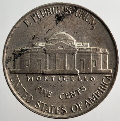 1938 US USA Jefferson Nickel 5 Cents Coin | Very High Grade