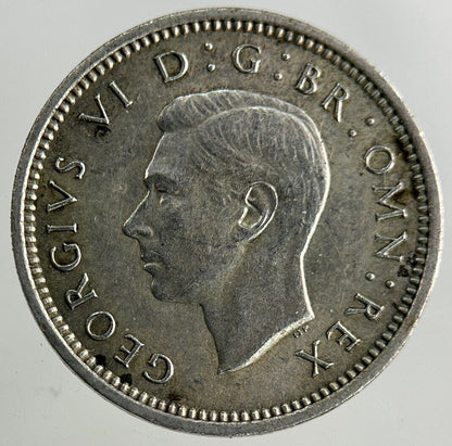1938 George VI Threepence Silver Coin | Very High Grade