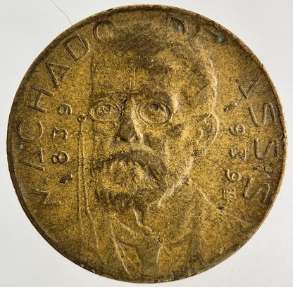 1939 Brazil 500 Reis Coin | Very High Grade