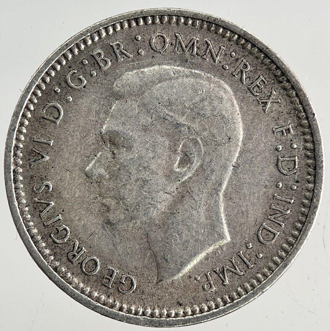 1939 Australia Threepence Silver Coin | Fine Collectable Grade