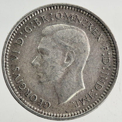 1939 Australia Threepence Silver Coin | Fine Collectable Grade