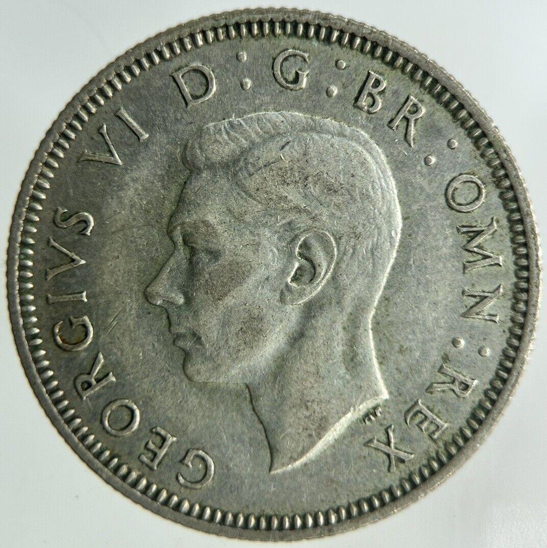 1939 George VI Shilling Silver Coin | Fine Collectable Grade