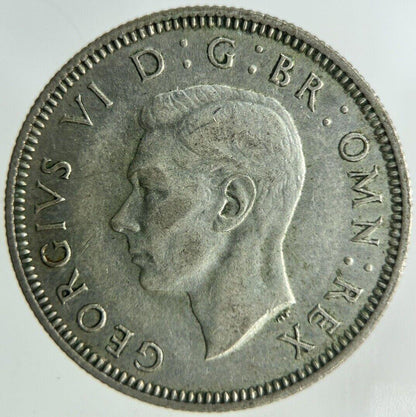 1939 George VI Shilling Silver Coin | Fine Collectable Grade