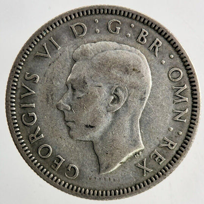 1939 George VI One Shilling Silver Coin | Fine Collectable Grade