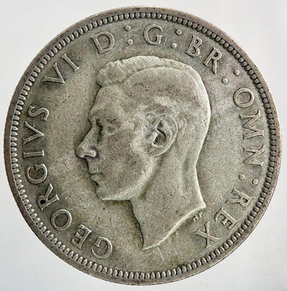 1939 George VI Half-Crown Silver Coin | Fine Collectable Grade