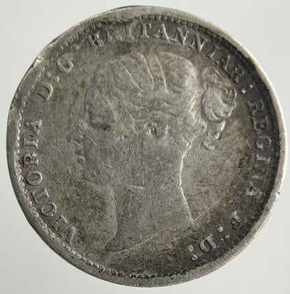 1886 Victoria Threepence Silver Coin | Fine Collectable Grade