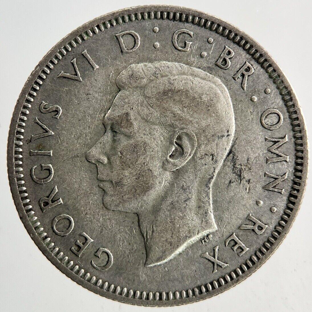 1939 George VI Shilling Silver Coin | Fine Collectable Grade