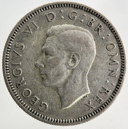 1939 George VI Shilling Silver Coin | Fine Collectable Grade