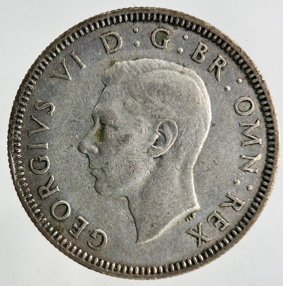 1939 George VI Shilling Silver Coin | Fine Collectable Grade