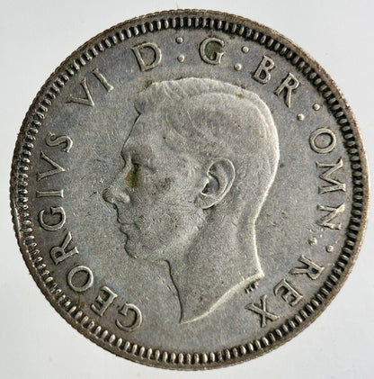 1939 George VI Shilling Silver Coin | Fine Collectable Grade