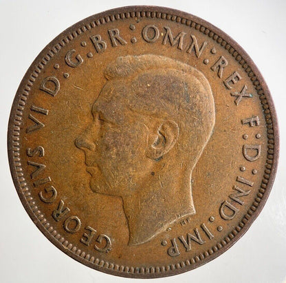 1939 George VI One Penny Coin | Collectable Grade