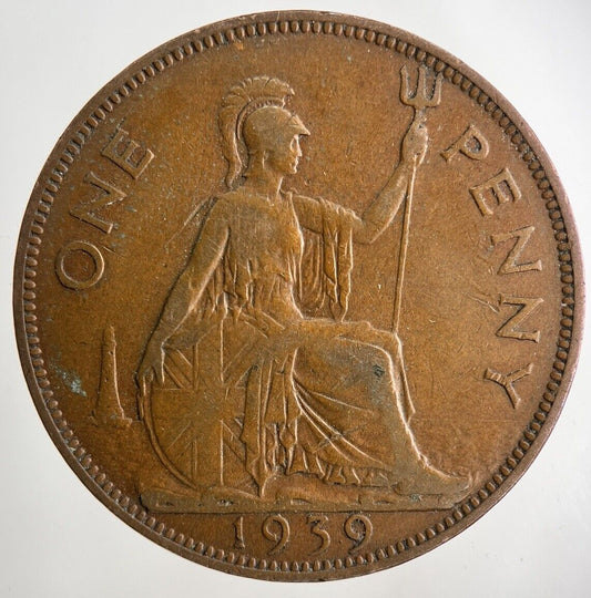 1939 George VI One Penny Coin | Fine Collectable Grade