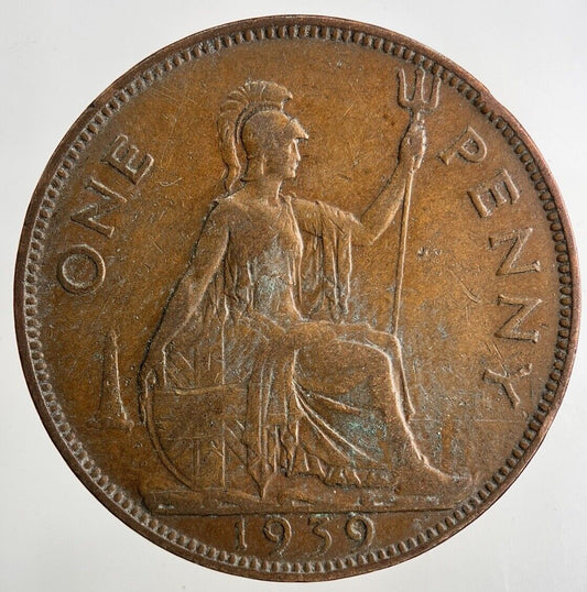 1939 George VI One Penny Coin | Fine Collectable Grade