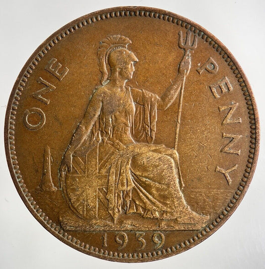 1939 George VI One Penny Coin | Fine Collectable Grade