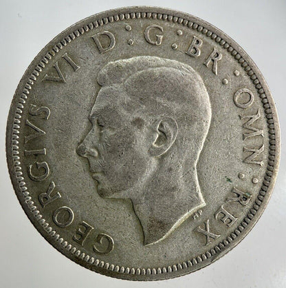 1939 George VI Half-Crown Silver Coin | Fine Collectable Grade