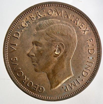 1939 George VI Penny Coin | Very High Grade