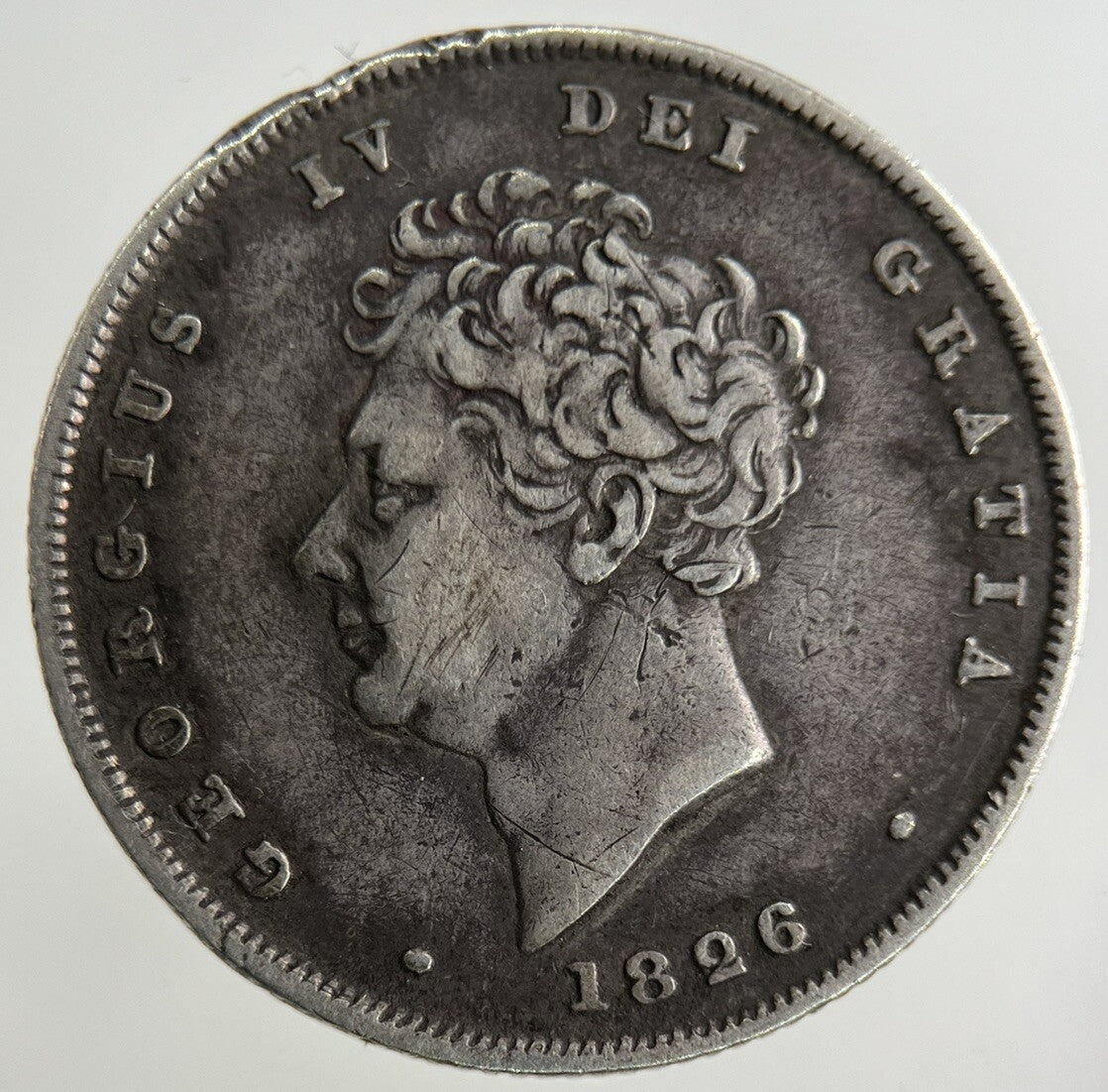 1826 George IV Shilling Silver Coin | Very High Grade
