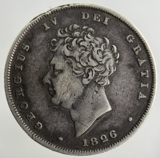 1826 George IV Shilling Silver Coin | Very High Grade
