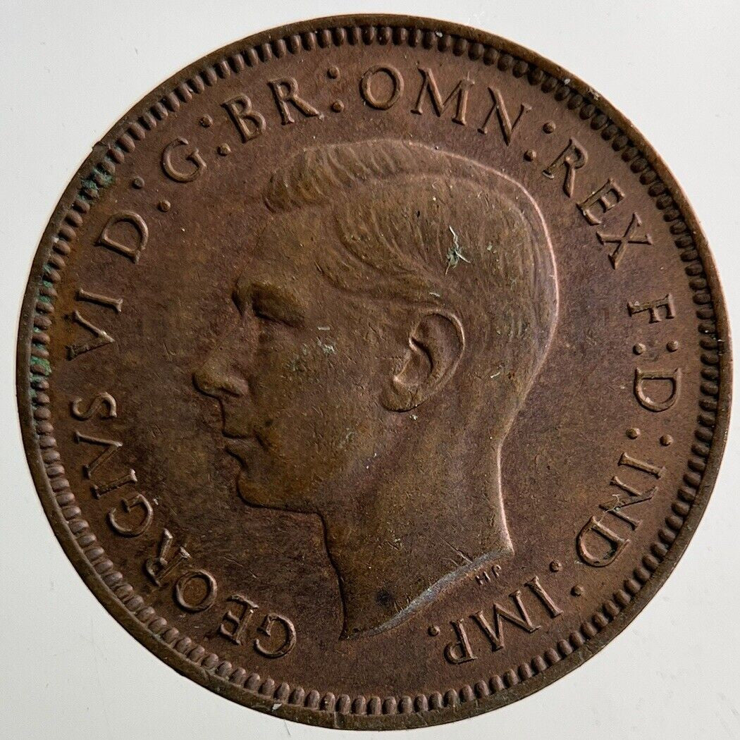 1939 George VI Wren Farthing Coin | Very High Grade