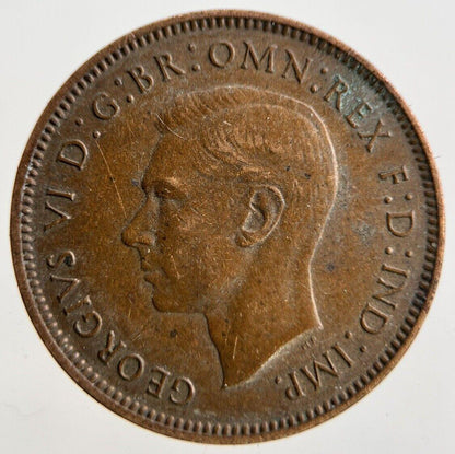 1939 George VI Wren Farthing Coin | Fine Collectable Grade