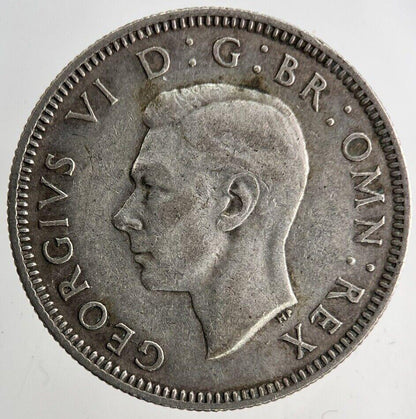 1939 George VI Shilling Silver Coin | Fine Collectable Grade