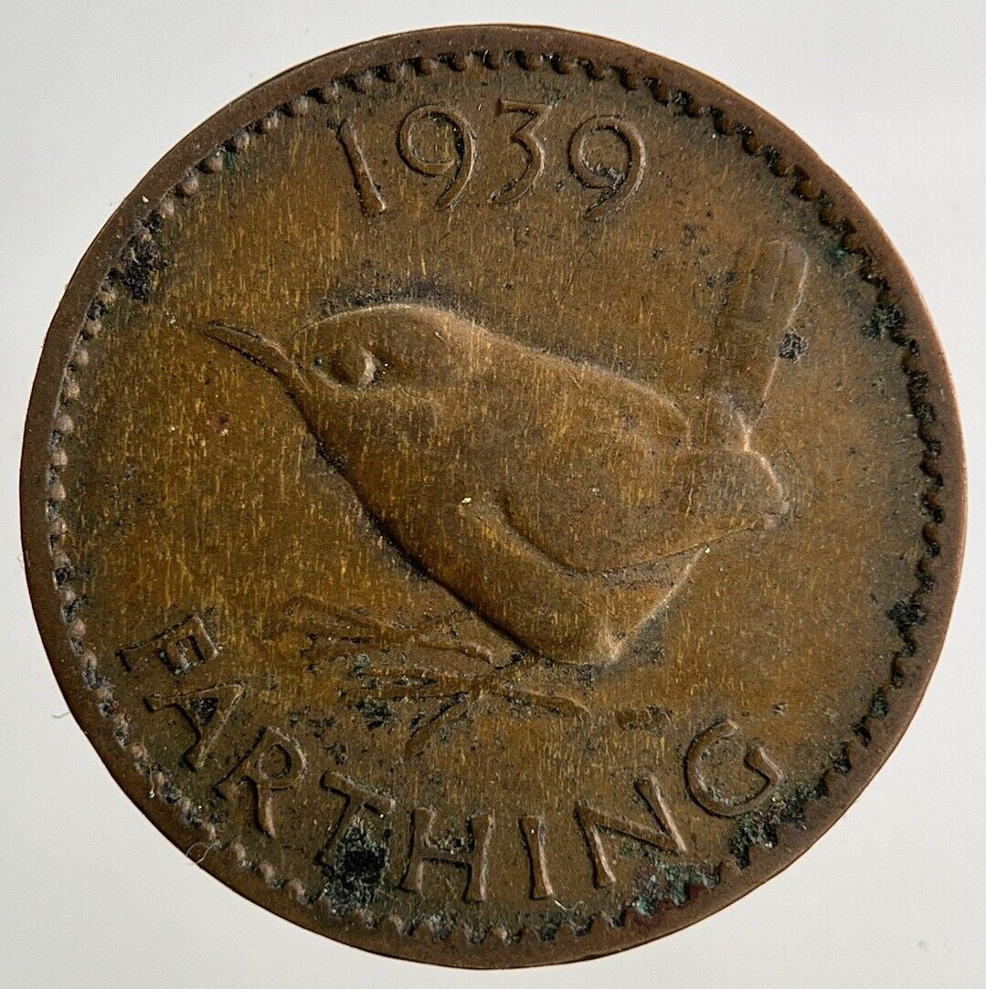 1939 George VI Wren Farthing Coin | Collectable Grade