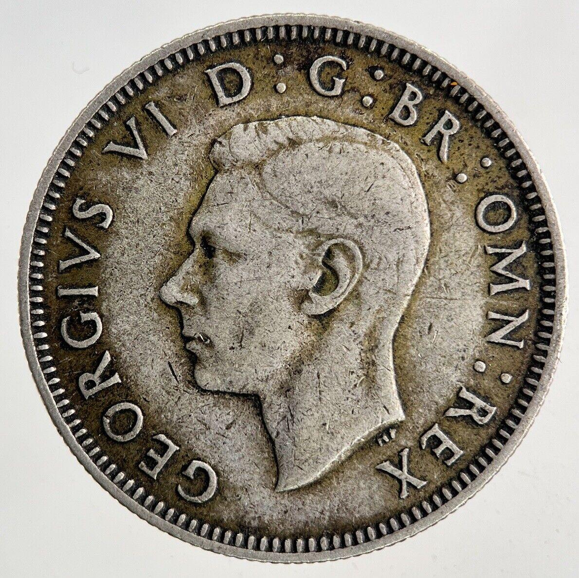 1939 George VI Shilling Silver Coin | Fine Collectable Grade