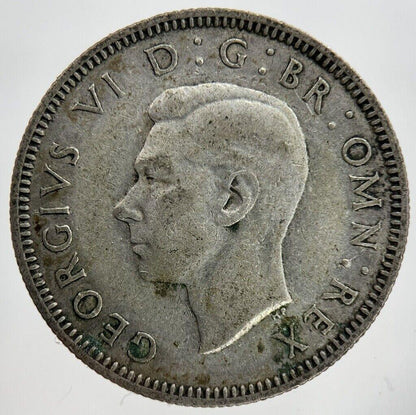 1939 George VI Shilling Silver Coin | Fine Collectable Grade