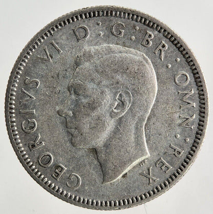 1939 George VI Shilling Silver Coin | Fine Collectable Grade