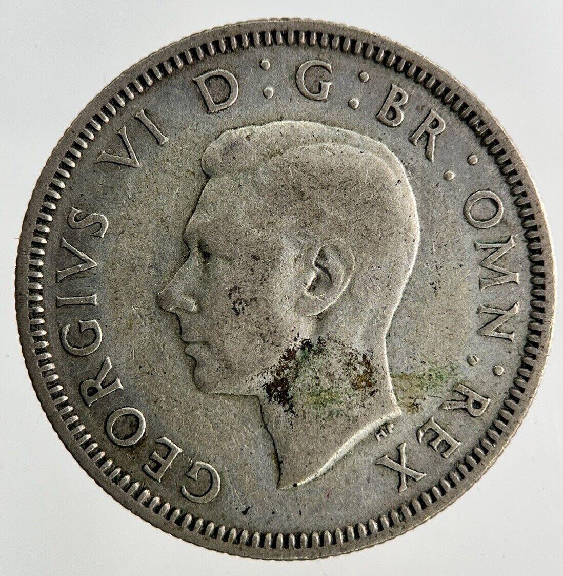1939 George VI Shilling Silver Coin | Fine Collectable Grade