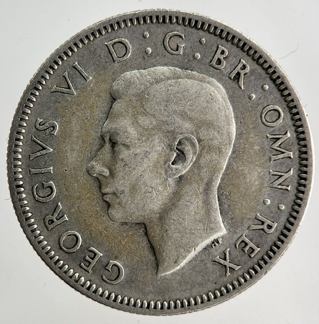 1939 George VI Shilling Silver Coin | Fine Collectable Grade