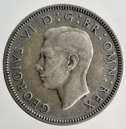 1939 George VI Shilling Silver Coin | Fine Collectable Grade