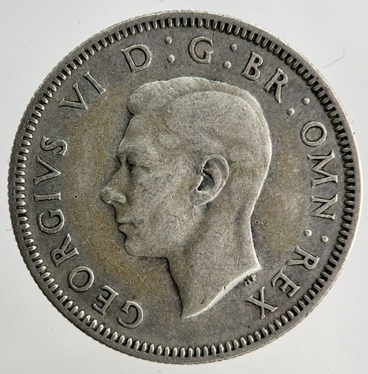 1939 George VI Shilling Silver Coin | Fine Collectable Grade