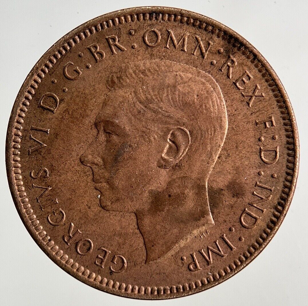 1939 George VI Wren Farthing Coin | Fine Collectable Grade