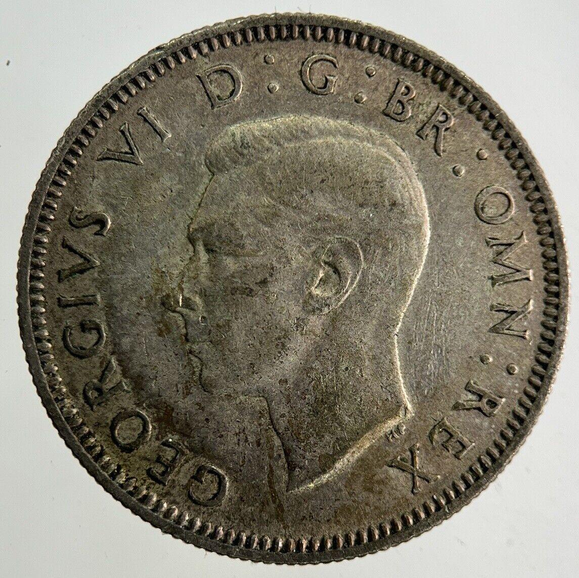 1939 George VI Shilling Silver Coin | Fine Collectable Grade