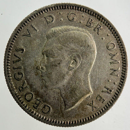 1939 George VI Shilling Silver Coin | Fine Collectable Grade