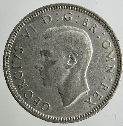 1939 George VI Shilling Silver Coin | Very High Grade