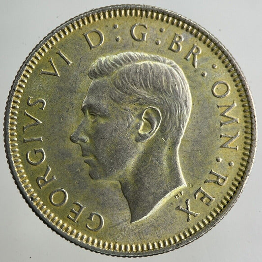 1939 George VI Shilling Silver Coin | Very High Grade