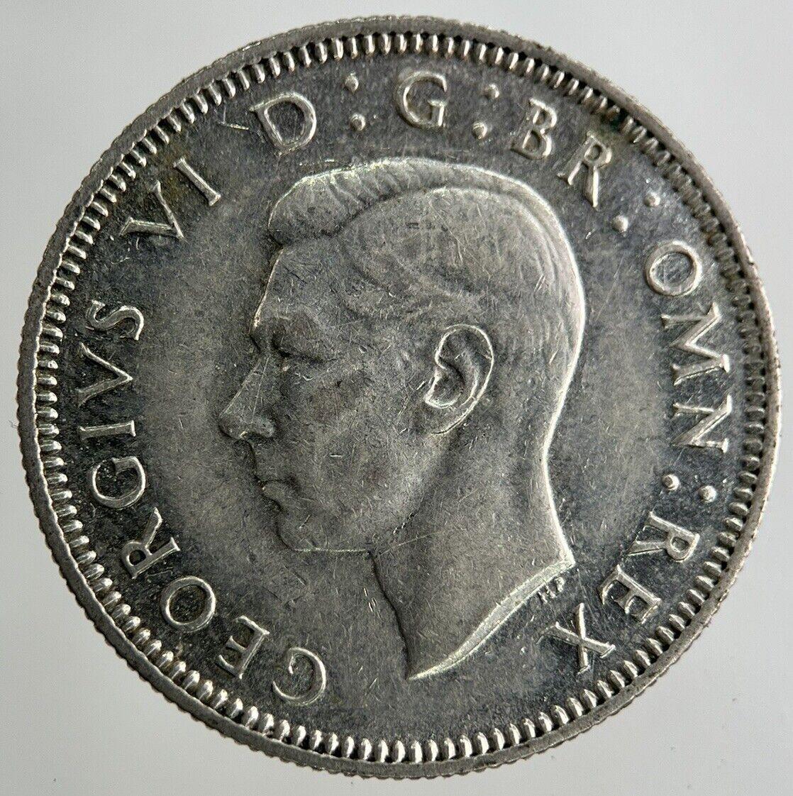 1939 George VI Shilling Silver Coin | Very High Grade